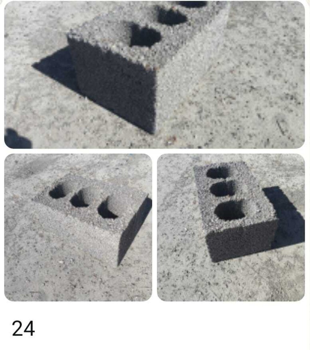 Блок керамзитовый 24х20х40