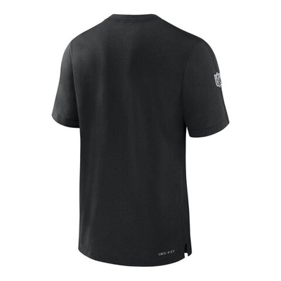 Баскетбольная джерси Nike Dri-FIT NFL Las Vegas Raiders Sideline Player Jersey Black