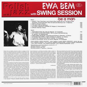 Ewa Bem With Swing Session / Be A Man (LP)