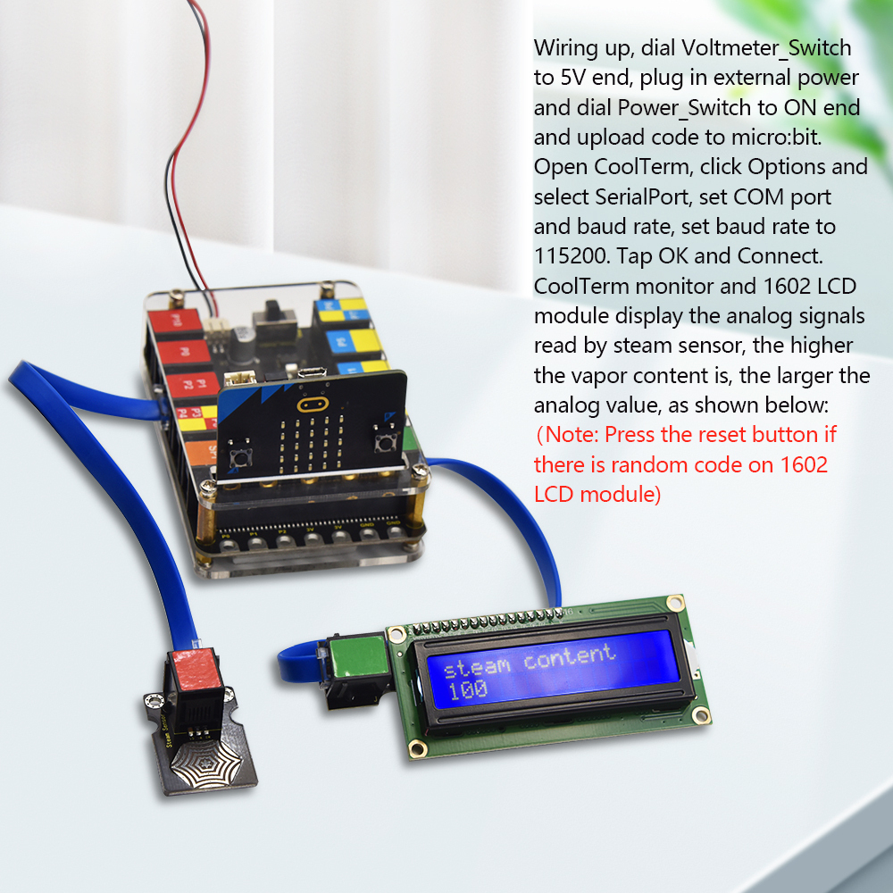 Keyestudio EASY PLUG MicrobitV2, стартовый набор для BBC Micro:Bit Kit