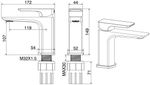 Смеситель для раковины Allen Brau Infinity 5.21001-00