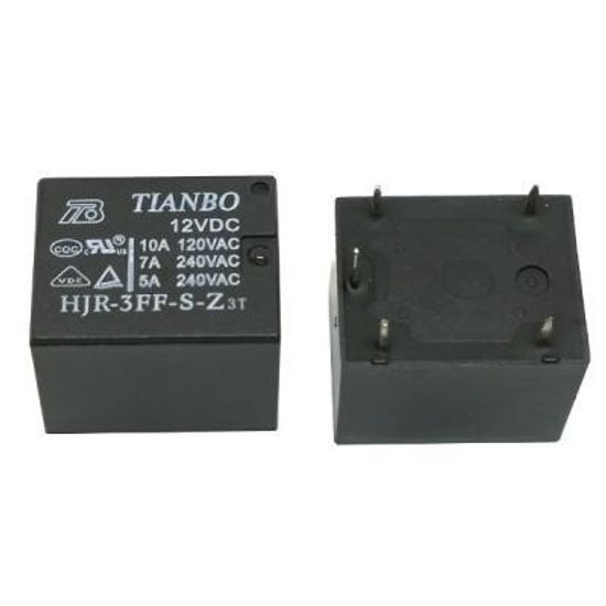 Реле электромагнитное HJR-3FF-12VDC-S-Z 12VDC