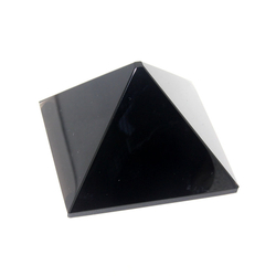 Пирамида 51мм обсидиан черный 80.5