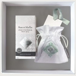 Ароматический диффузор и спрей парфюмированный 100мл Rose et Marius Coffret Encense CAR-ENC