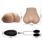 Небольшая реалистичная вагина с вибрацией