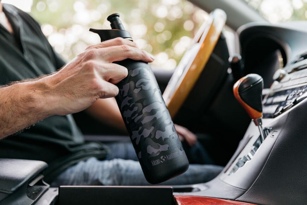 Бутылка Klean Kanteen Classic Sport 27oz (800 мл) Black Camo