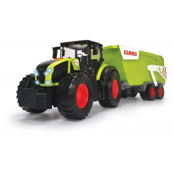 Dickie Farm - Большой трактор и прицеп CLAAS со светом и звуком 64 см 3739004ONL