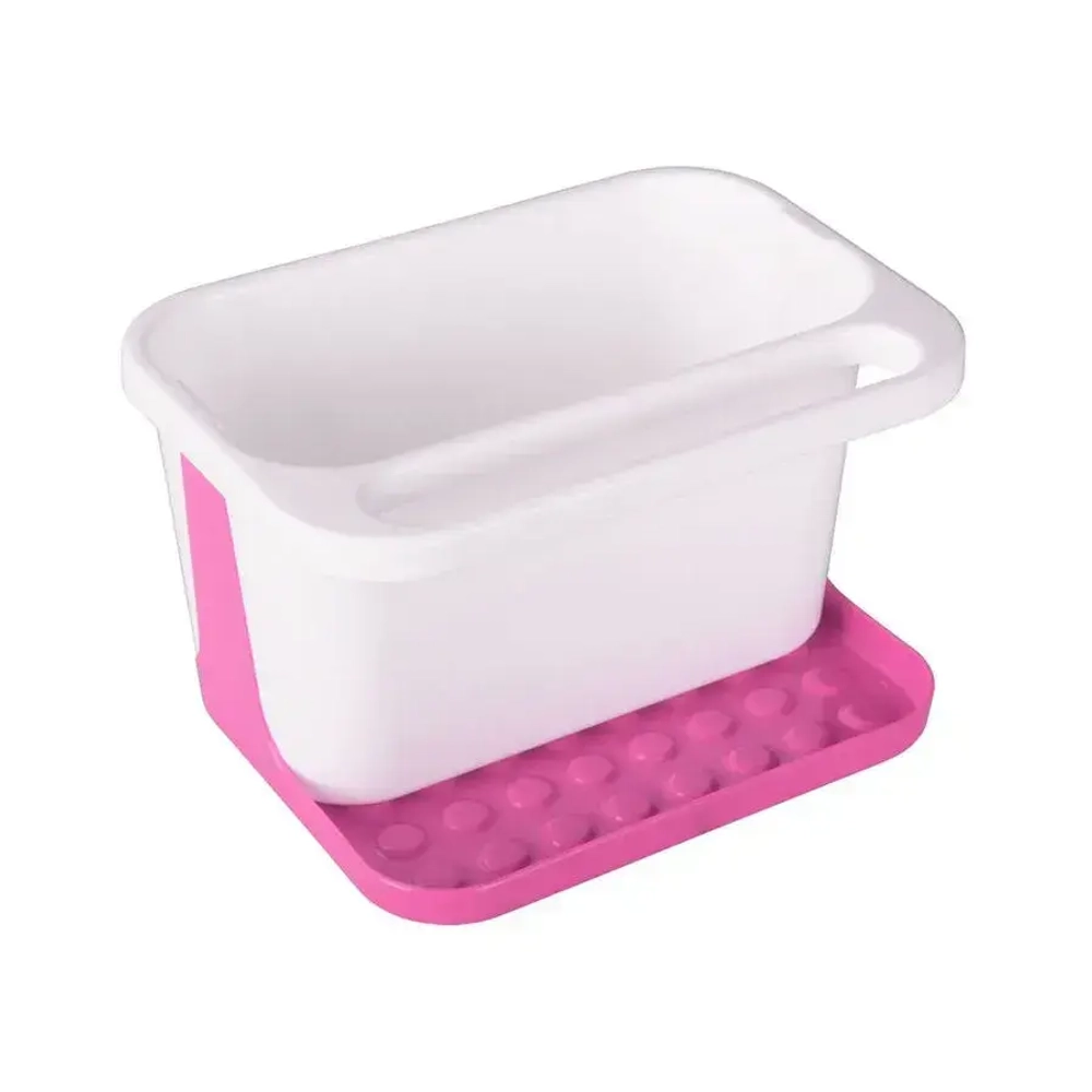 Подставка для моющих средств (бело-бежевый) (комплект 15 шт)