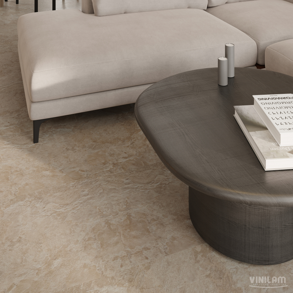 Виниловый ламинат Vinilam Ceramo 81222 Аравийский Камень