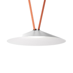 DK5668-WH+BK Cветильник для трека-ремня Belty Smart, серия Flow, со светодиодом, D600*H122мм, 48V DC, 24W, RA90, 120°, 2700-6500K, IP20, белый с черным, алюминий