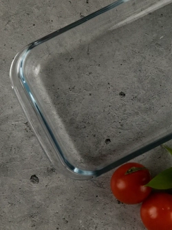 Форма для запекания из стекла, 1 л