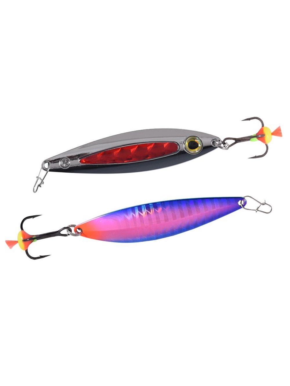 Блесна для рыбалки ECOPRO Killka, 65мм, 15г, BRS/RF, вертикальная