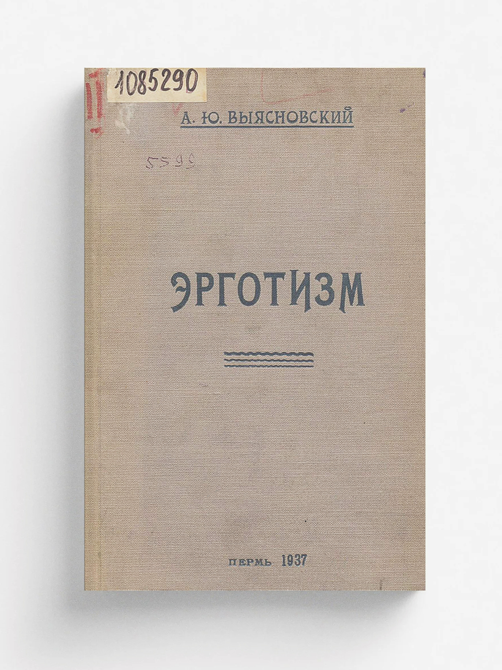 Эрготизм | Выясновский Андрей Юлианович