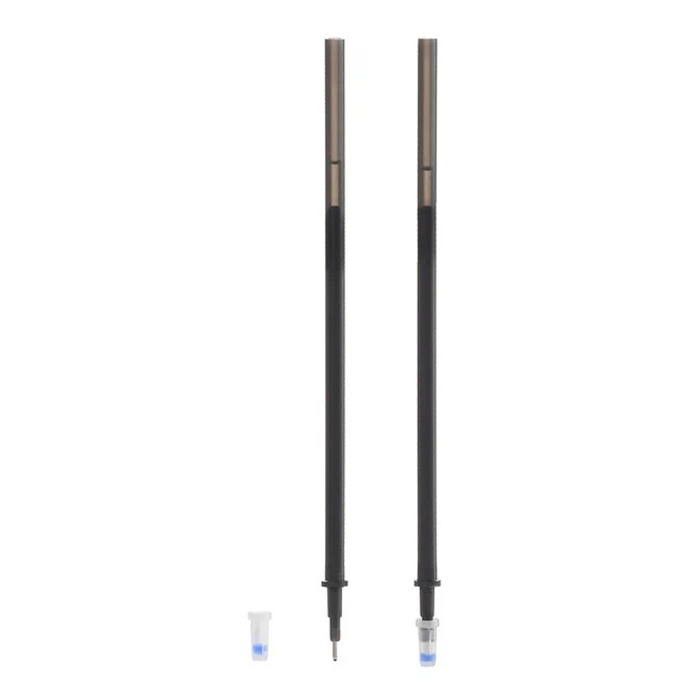 Стержни для ручек пиши стирай гелевые черные, 20 шт, 126 мм, MC-Basir, набор стирающихся стержней с наконечником 0,5 мм