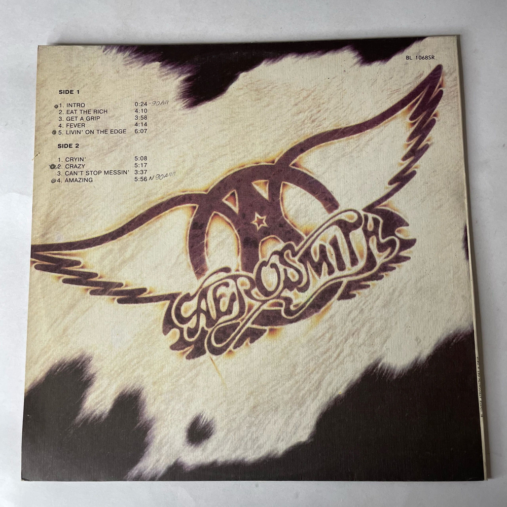Винтажная виниловая пластинка LP Aerosmith Get A Grip (Россия 1994)