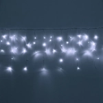 Гирлянда для дома БАХРОМА «Мерцание Premium» ш3м* в0,3/0,5 м 120 ламп LED, прозрачн.провод, 1реж,, IP-40, Белый (возможность соединения)