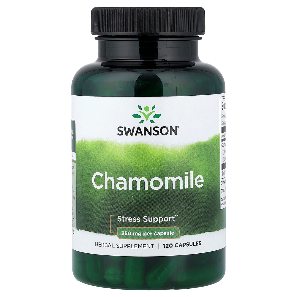 Swanson Vitamins, Ромашка, 350 мг, 120 капсул