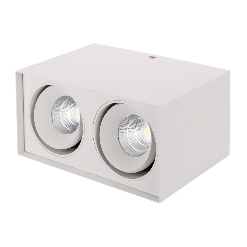 Светильник SP-CUBUS-S100x200-2x11W Warm3000 (WH, 40 deg, 230V) (Arlight, IP20 Металл, 3 года) 023084(2)