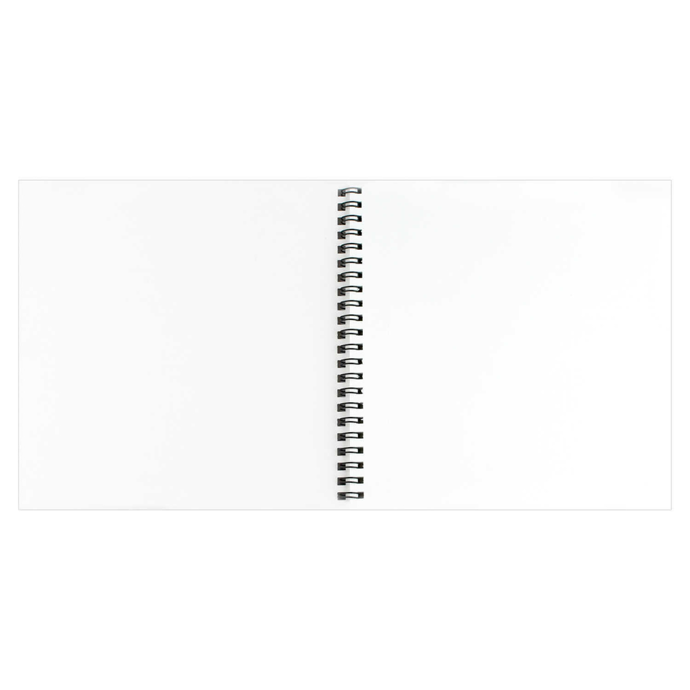 Альбом для рисования (Скетчпад) 20 л, арт. 72259 КОФЕ-БРЕЙК (195х195 мм), блок - рисовальная бумага 160 г/м², обложка - полноцветная печать, гребень по короткой стороне/