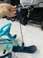 Снегокат «Twiny2+» принт сиденья: с супергероем (арт. TW2+/Д)