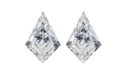 Лабораторно-выращенный бриллиант змей (пара) 0.746 ct