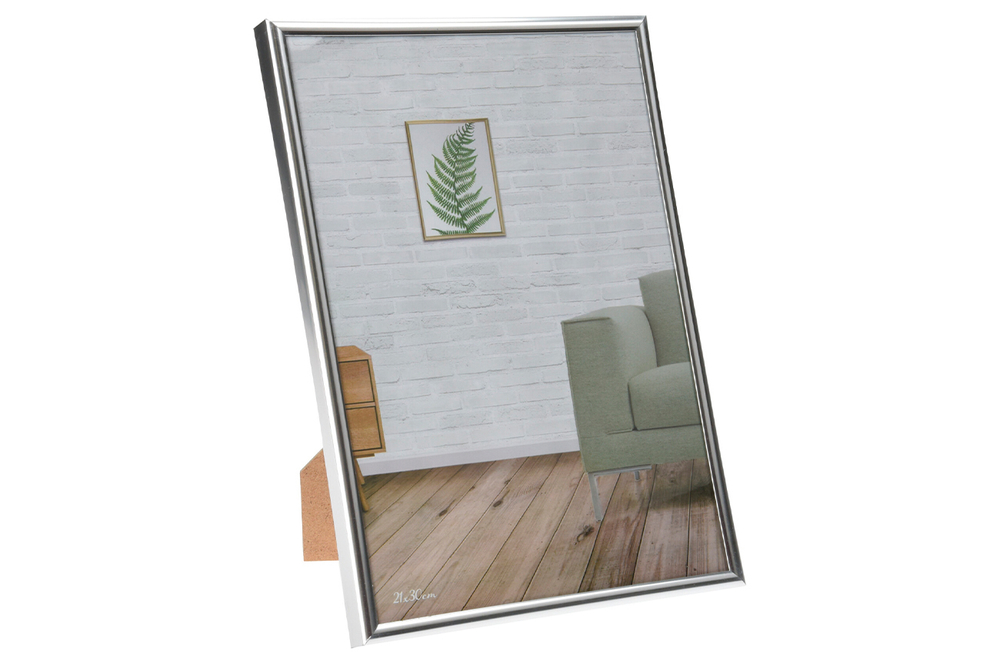 Рамка для фото 22х31 Garda Decor серебро 836315340