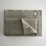 Полотенце из органического хлопка Pure Cotton 80х150 оливковый