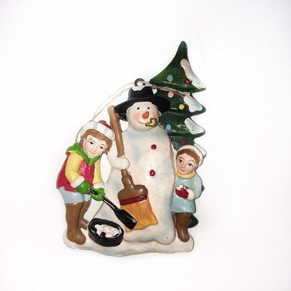 Снеговик и дети [Арт.FD127001]