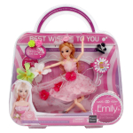 Кукла тип модель "Подружка невесты" (28,5 см, шарнирн., аксесс., сумочка)