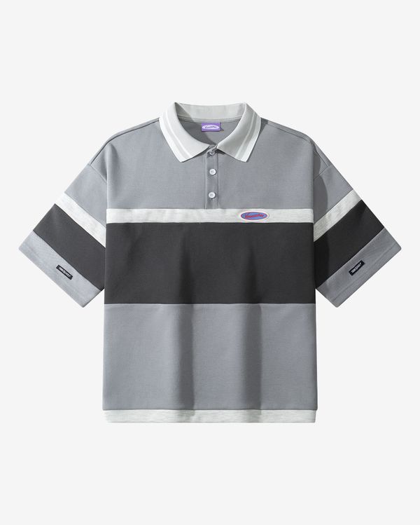 Поло серый / темносерый - фото 1