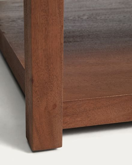 Журнальный столик Norani из массива акации с шпоном акации, 150 x 70 см