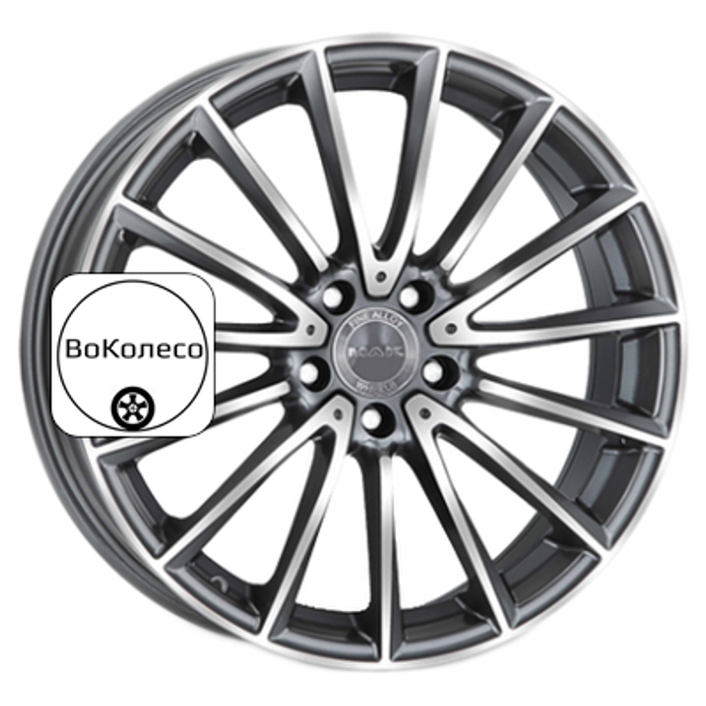 9x19/5x112 ET30 D66,6 Komet Gunmetal Mirror Face MAK
