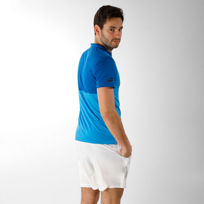 Мужское теннисное поло Babolat Play Polo Men - Blue
