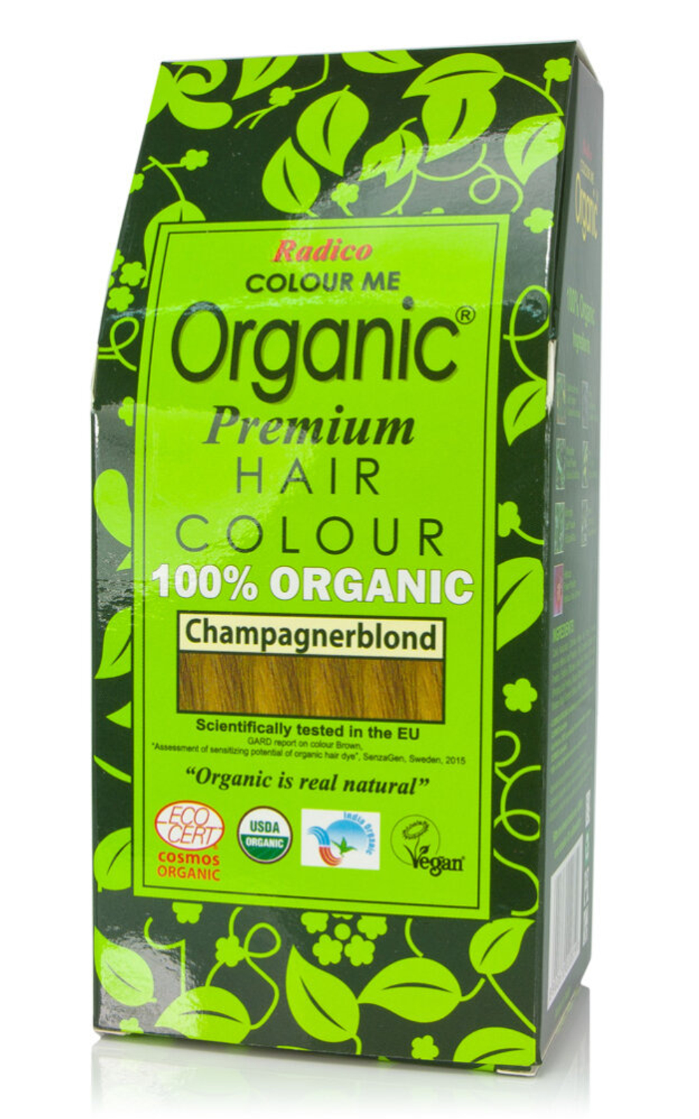 Растительная краска для волос Radico, цвет шампань-блонд, 100 гр