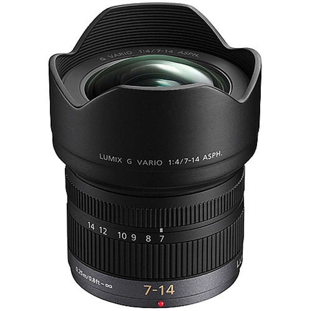 Объектив Panasonic 7-14mm f/4.0 Aspherical (H-F007014E), черный