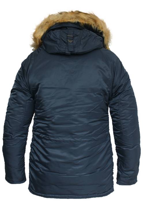 Куртка Аляска N-3B Husky Denali 2017 (синяя - r.blue/orange)