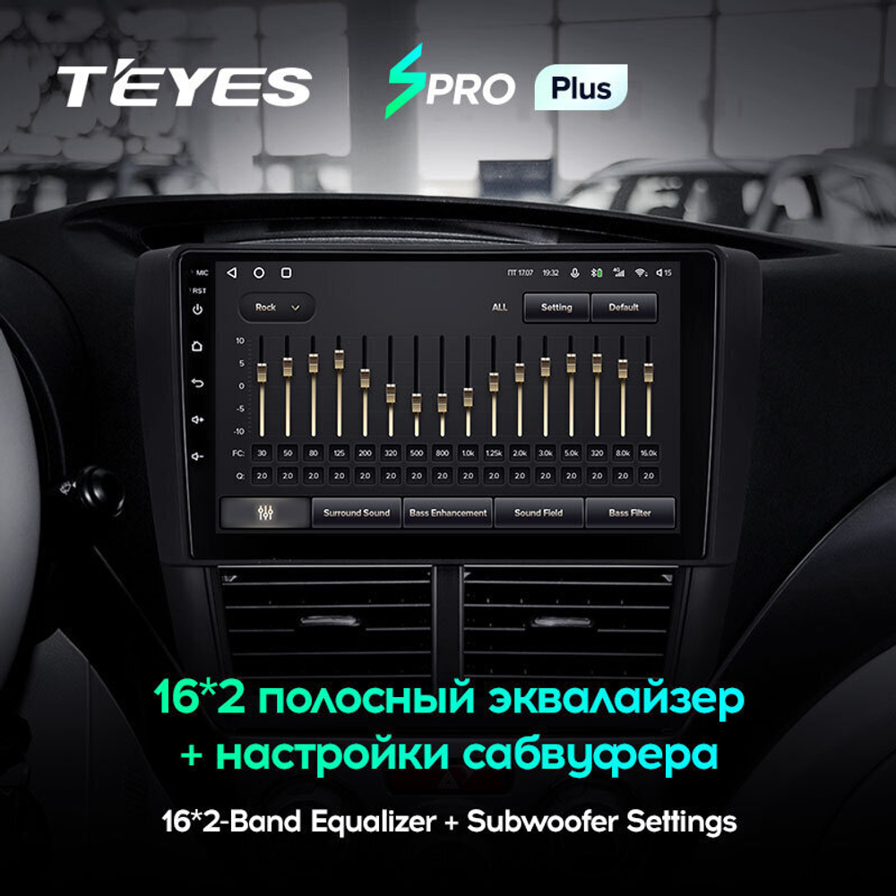 Teyes SPRO Plus 9" для Subaru Forester, Impreza 2007-2013