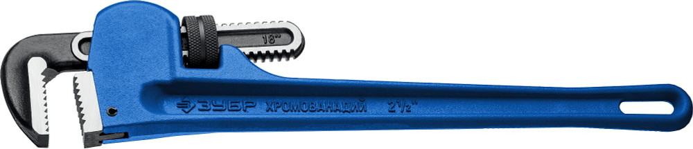 ЗУБР Стиллсон, 2.5″, 450 мм, трубный разводной ключ, Профессионал (27339-3)
