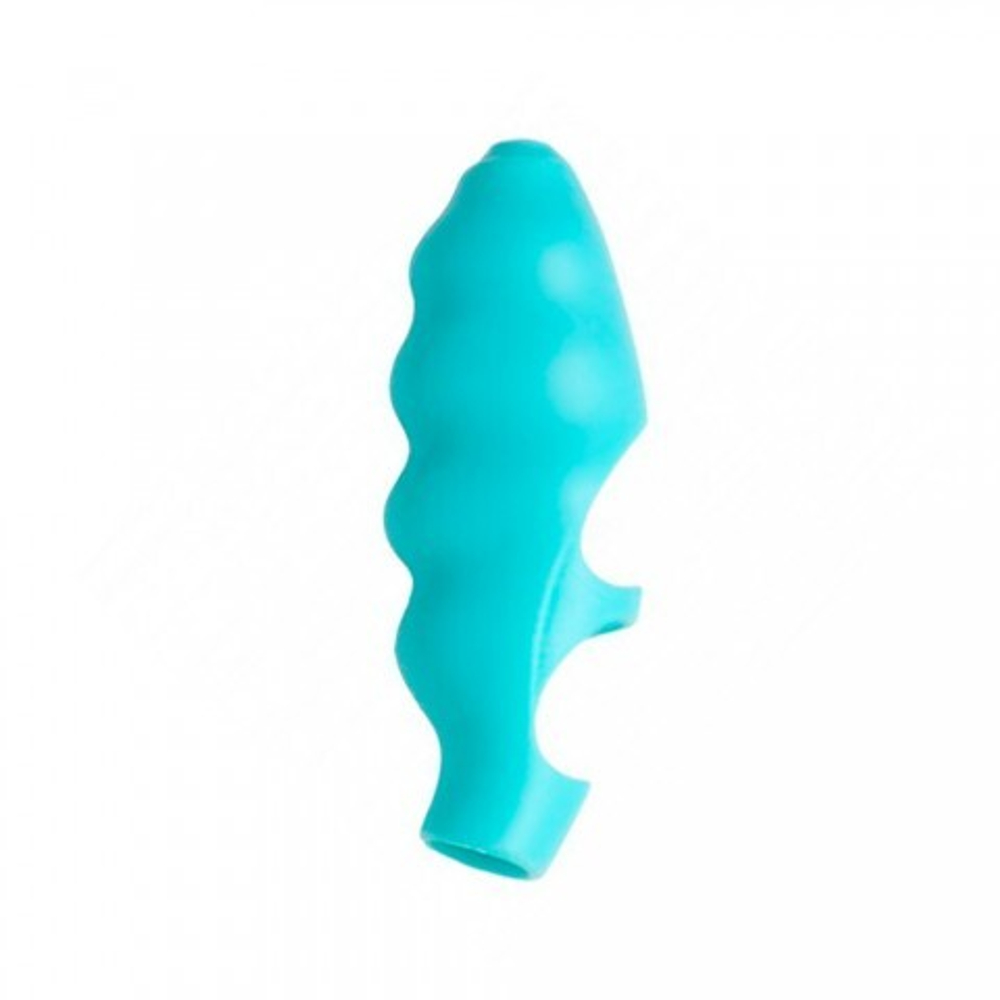 Вибрирующая насадка на палец Finger Bang-her, 8.8 см