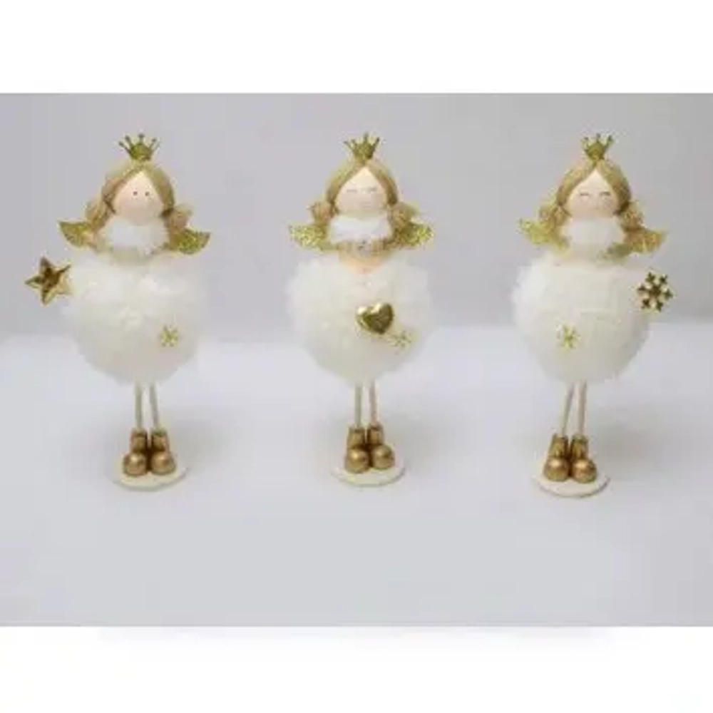 Фигурка новогодняя «Настоящая принцесса» 22 см, золото