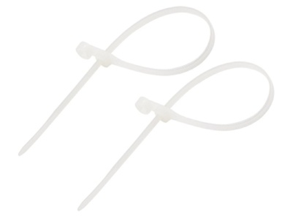 Хомуты нейлоновые белые 200х3,6мм (100 шт/уп) TDM