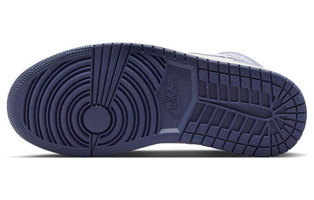 Кроссовки Jordan Air Jordan 1 Mid "Purple Chenille" (Женская размерная сетка)