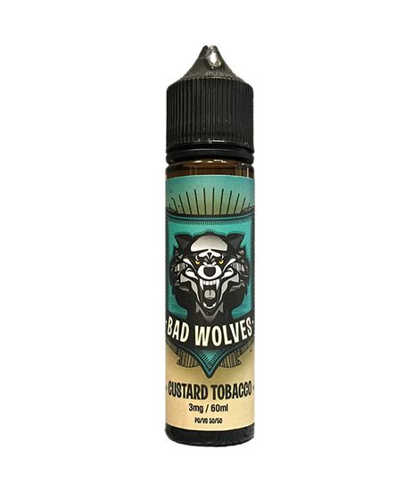 Жидкость Bad Wolves (60 мл, 6 мг) Custard Tobacco