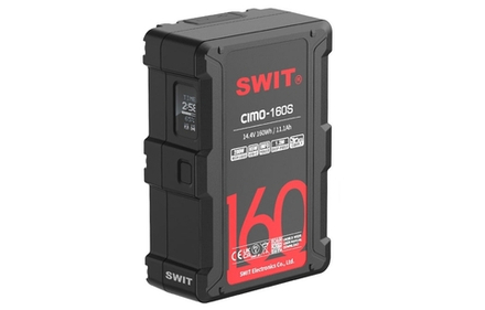 Аккумулятор SWIT CIMO-160S V-Mount Slim Cine 160 Втч разъемы D-Tap, USB-C, USB-A