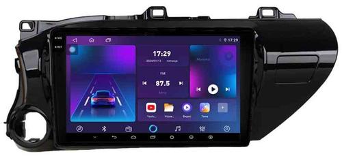 Магнитола для Toyota Hilux 8 2015-2023+ - Parafar PF063RN2K на Android 13, Быстрая, QLED+2K, CarPlay, 4G SIM-слот