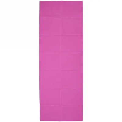 Коврик для йоги складной «Meditation «173**61*0,5 см (PVC), фуксия