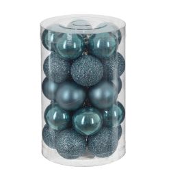 GAEM Набор из 25шт Украшение новогоднее "Шар", D 3 см, L3 W3 H4 см