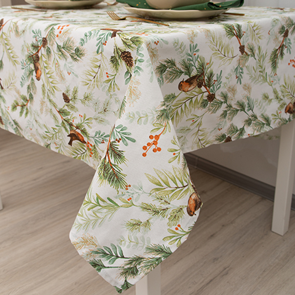 Скатерть 145*180см Лес «NewYear»