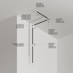 Шинопровод встраиваемый Technical TRA084MP-12B