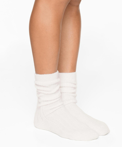 Oysho Классические носки с добавлением кашемира, экрю